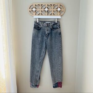 ZARA High-Rise Straight Jeans Black Sz 2